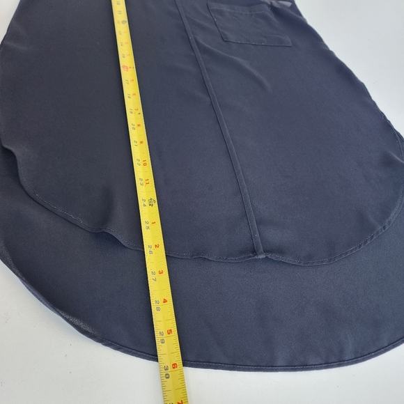 Express Women's Split Sides Sheer Sleeveless Top Blouse XS - Picture 9 of 11